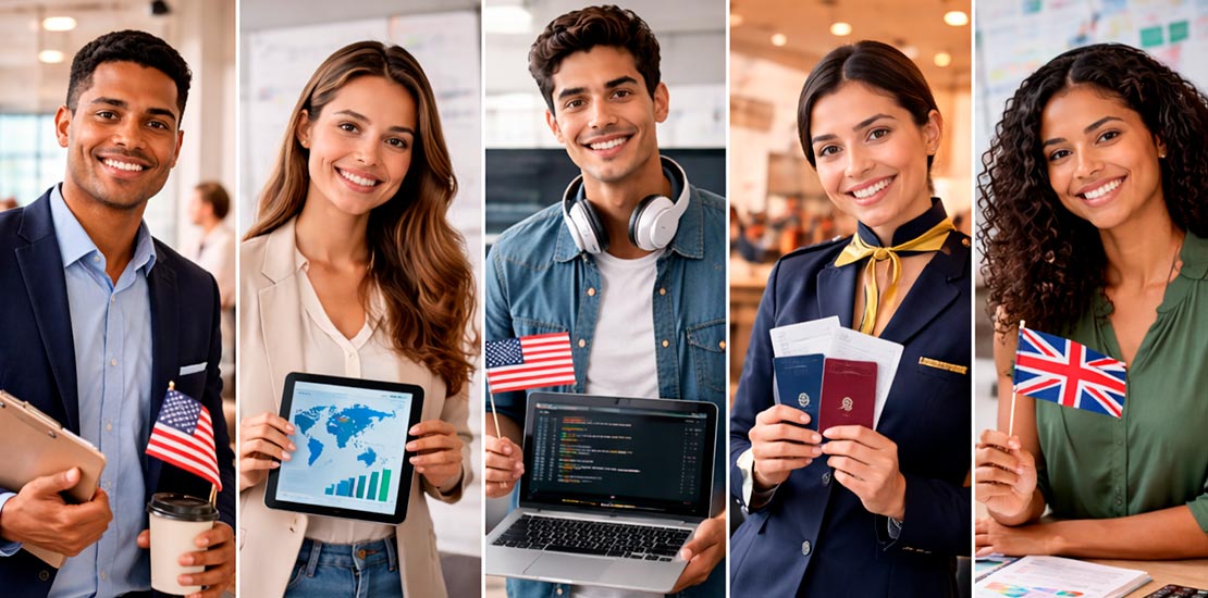 5 carreras en las que puedes ascender si hablas ingl茅s