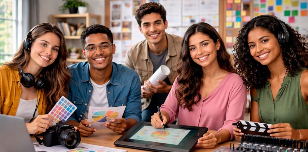 6 carreras ideales para mentes creativas en Colombia