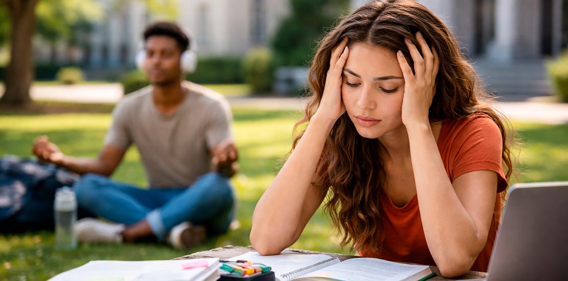 Cómo manejar el estrés en la universidad: tips para no desbordarte