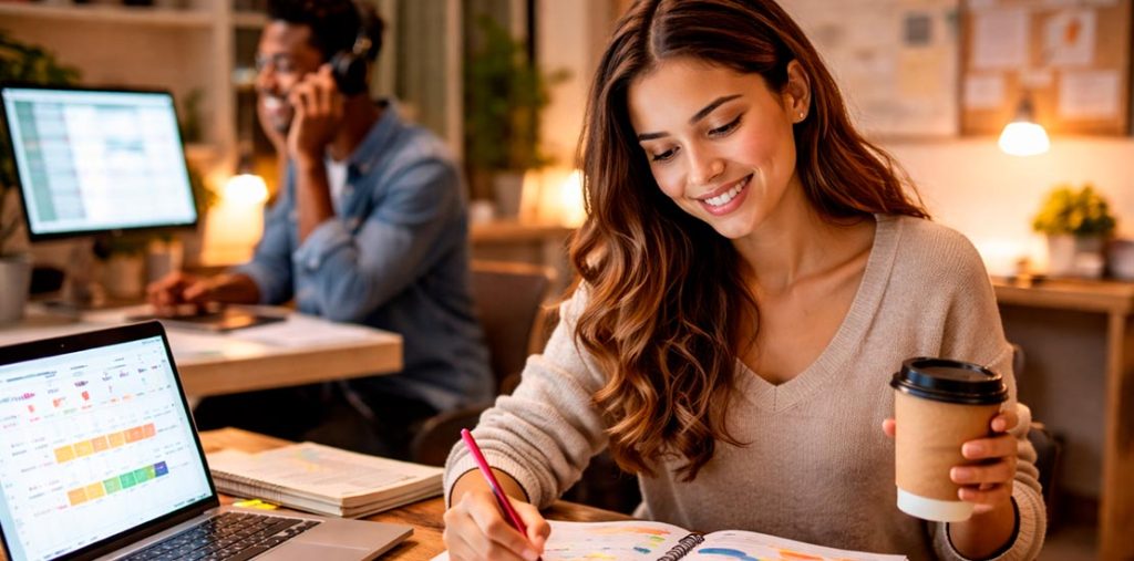 Orientación académica para equilibrar estudio, trabajo y vida personal