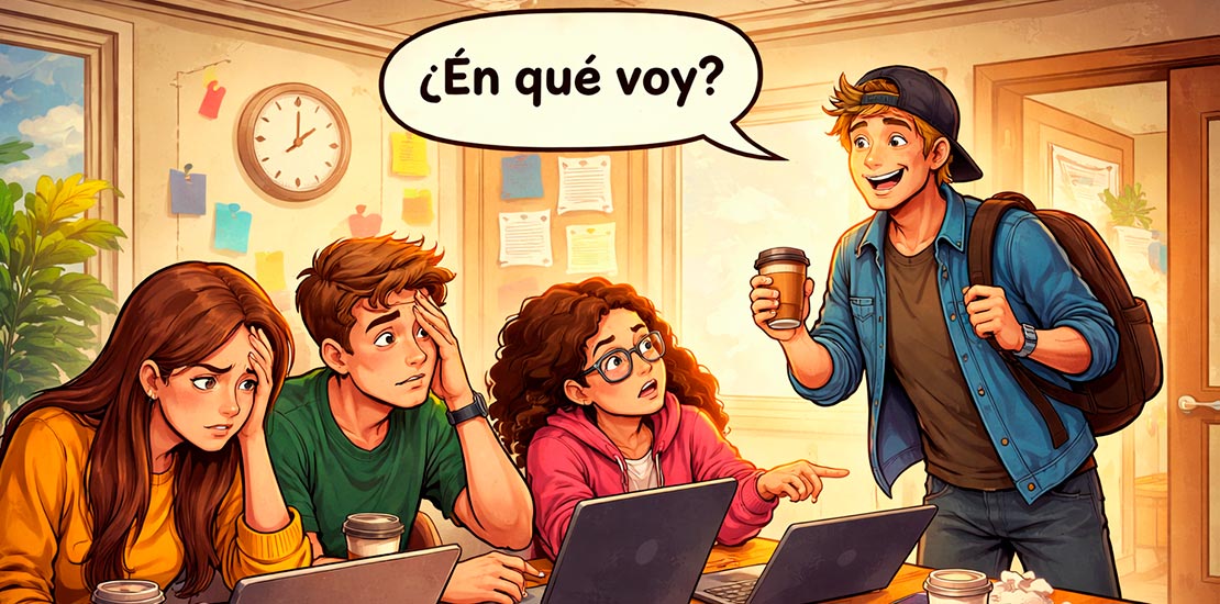 El compañero fantasma: desaparece todo el semestre y aparece el día de la entrega