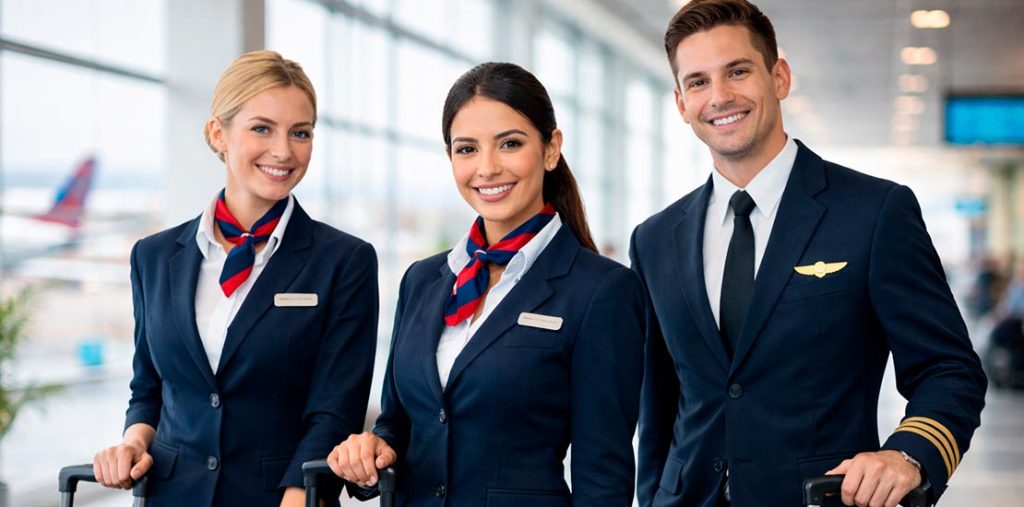 Por qué estudiar para ser tripulante de cabina hoy: oportunidades en la industria aérea