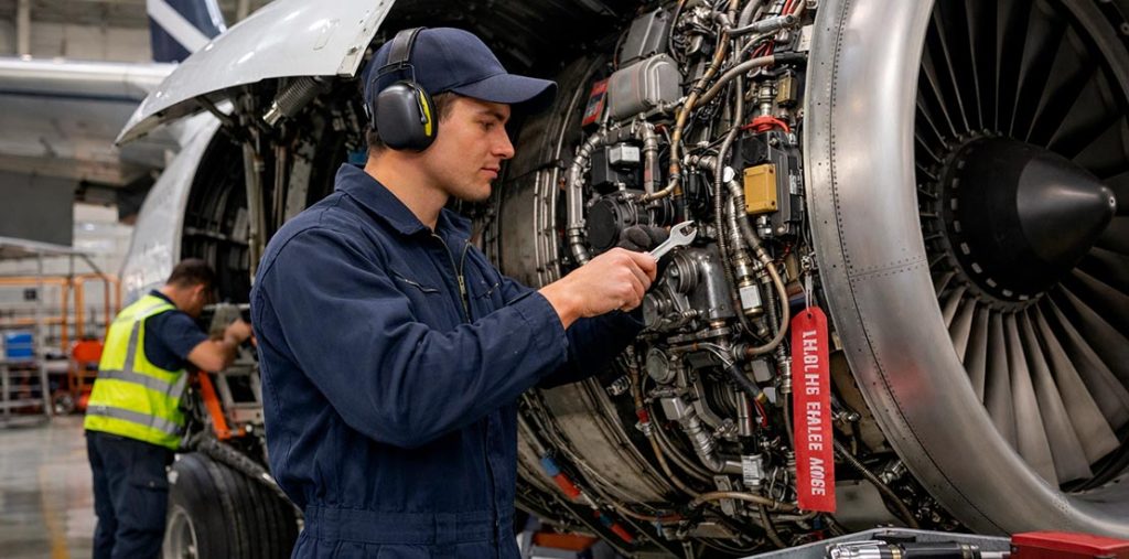 Técnico laboral por competencias en mantenimiento aeronáutico: una formación para cuidar la seguridad de cada vuelo