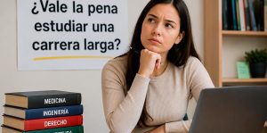 ¿Vale la pena estudiar una carrera larga?