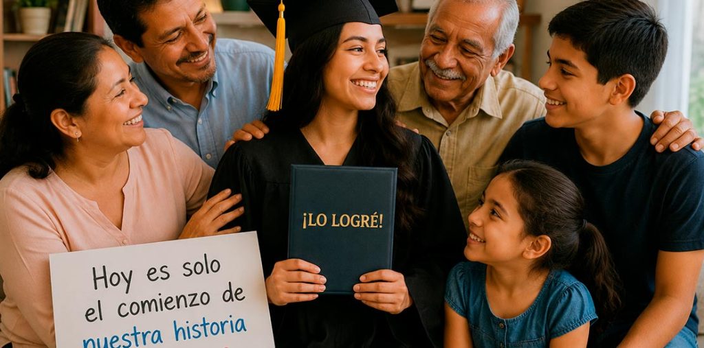 La decisión de estudiar puede cambiar la historia de toda una familia