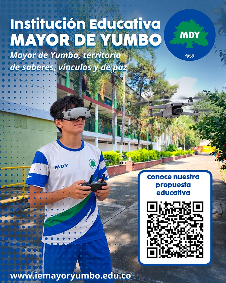 Estudiantes en laboratorio aplicando tecnología y robótica STEM en la Institución Educativa Mayor de Yumbo